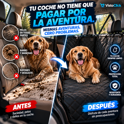 Funda Protectora para Coche + Limpiador de Patas GRATIS