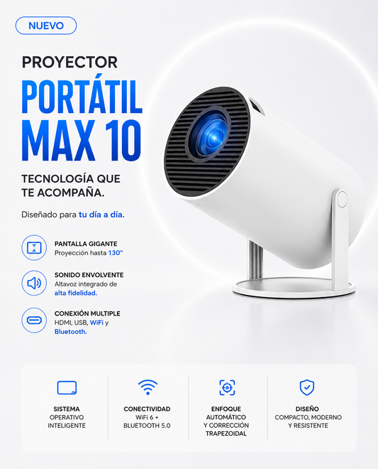 Proyector Android 12 Full HD 1080p
