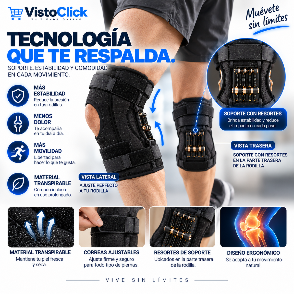 Rodilleras para las articulaciones (2 uds)