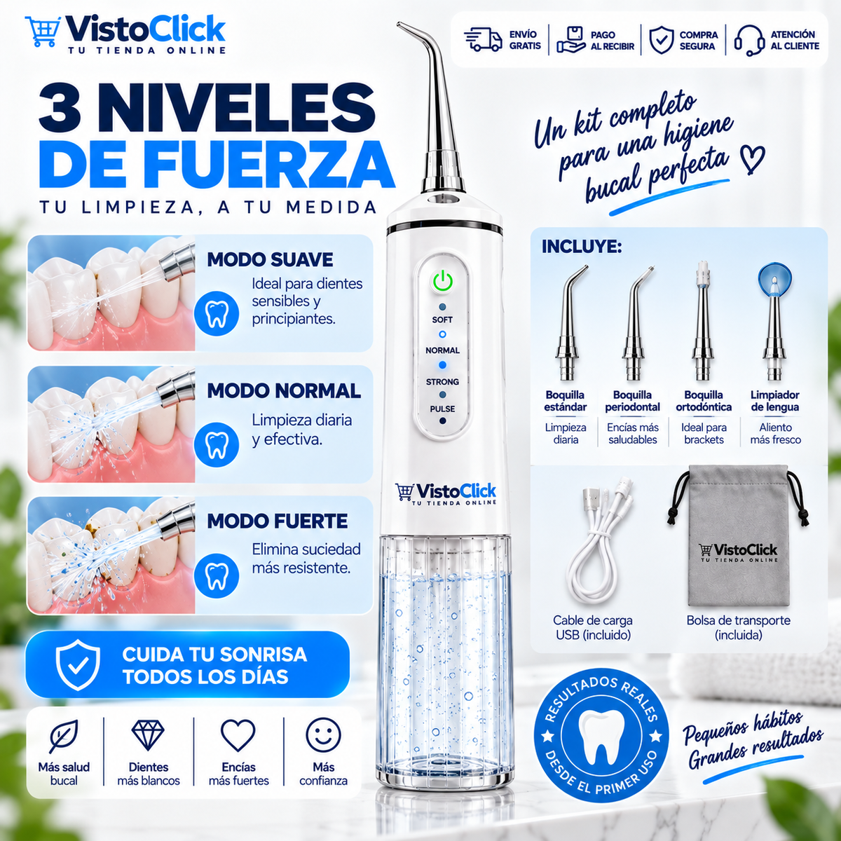 Irrigador dental profesional