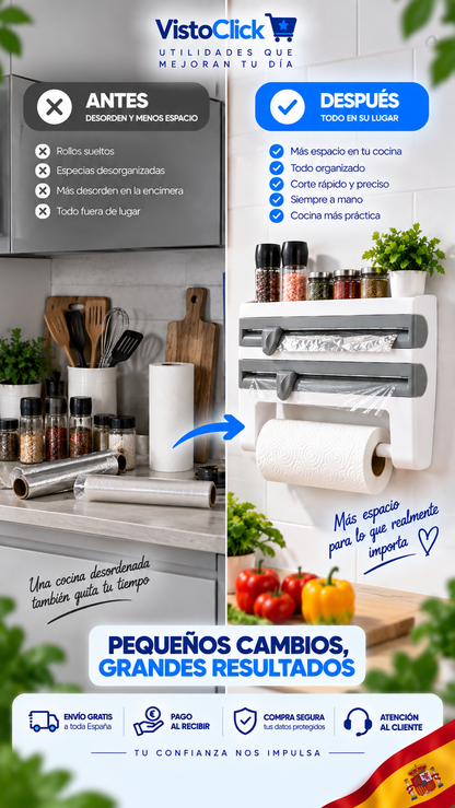Organizador de cocina multifunción