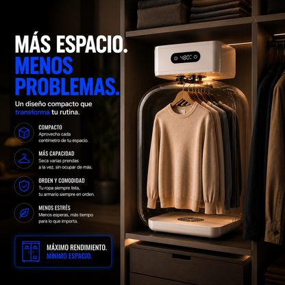 Secadora de ropa eléctrica portátil