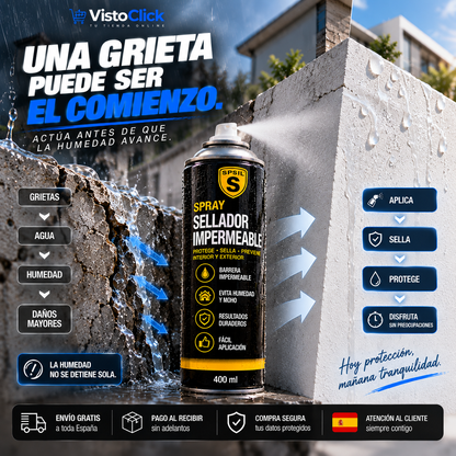 Spray impermeabilizante blanco 400ml
