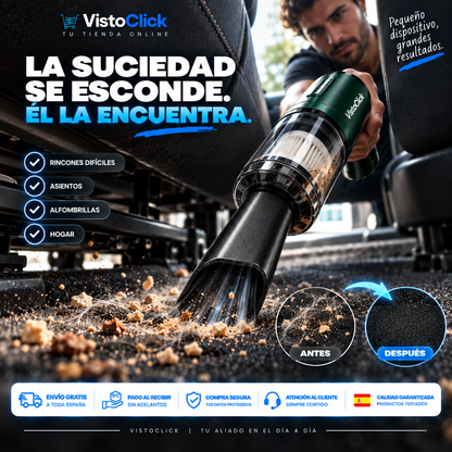 Aspirador de coche portátil 3 en 1
