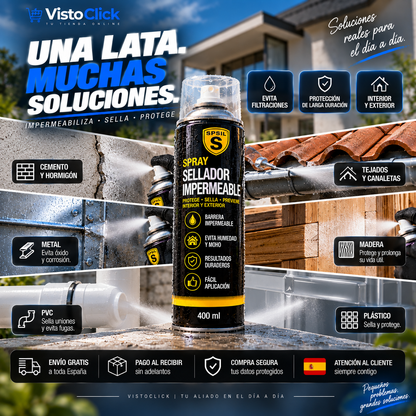 Spray impermeabilizante blanco 400ml