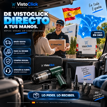 Aspirador de coche portátil 3 en 1